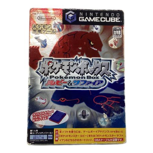 Nintendo (ニンテンドー) ポケモンボックス ルビー&サファイア ゲームキューブ用ソフト CERO A (全年齢対象)