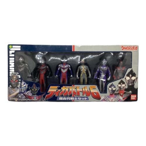 BANDAI（バンダイ）ウルトラマンティガ ティガバトル6 超古代戦士セット ウルトラマン 箱キズ有