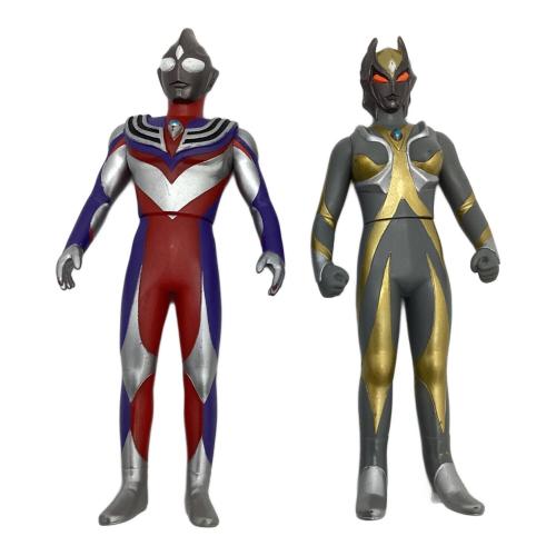 BANDAI（バンダイ）ウルトラマンティガ ティガバトル6 超古代戦士セット ウルトラマン 箱キズ有
