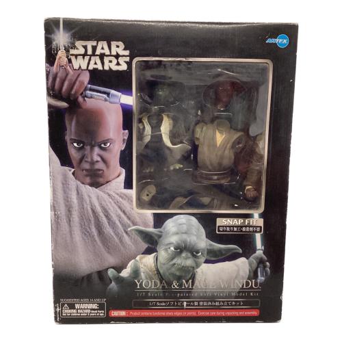 スター・ウォーズ ヨーダ＆メイス・ウィンドゥ 簡易組立キット