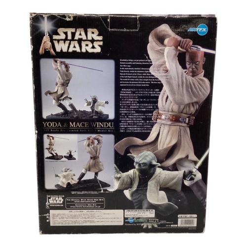スター・ウォーズ ヨーダ＆メイス・ウィンドゥ 簡易組立キット