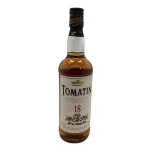 TOMATIN（トマーティン） ハイランドシングルモルトスコッチウィスキー 18年 ※瓶ヨゴレ有 750ml