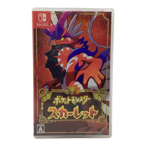 Nintendo (ニンテンドー) ポケットモンスター スカーレット Nintendo Switch用ソフト CERO A (全年齢対象)