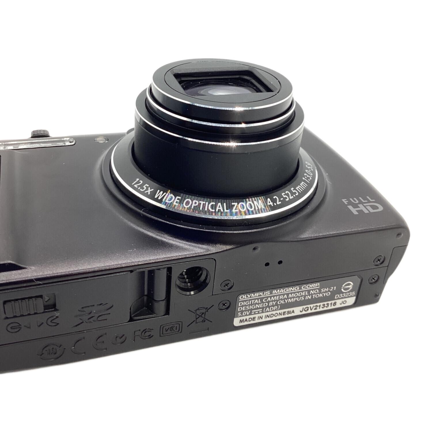 OLYMPUS (オリンパス) コンパクトデジタルカメラ SH-21 ※ジャンク品