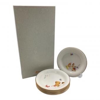 香蘭社 (コウランシャ) 銘々皿　さるかに合戦　5Pセット