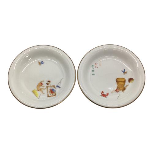 香蘭社 (コウランシャ) 銘々皿　さるかに合戦　5Pセット