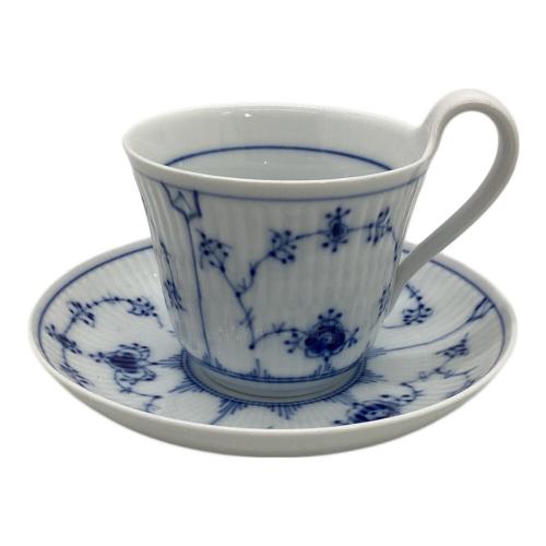 ROYAL COPENHAGEN (ロイヤル・コペンハーゲン) カップ&ソーサー ブルーフルーテッド・プレイン