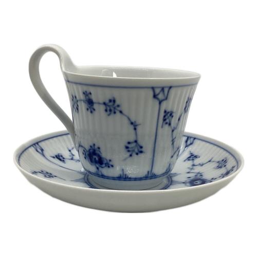 ROYAL COPENHAGEN (ロイヤル・コペンハーゲン) カップ&ソーサー ブルーフルーテッド・プレイン