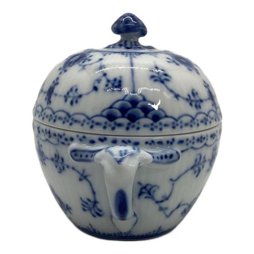 ROYAL COPENHAGEN (ロイヤル・コペンハーゲン) シュガーポット ブルーフルーテッド・プレイン