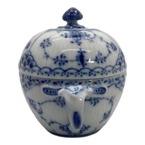 ROYAL COPENHAGEN (ロイヤル・コペンハーゲン) シュガーポット ブルーフルーテッド・プレイン