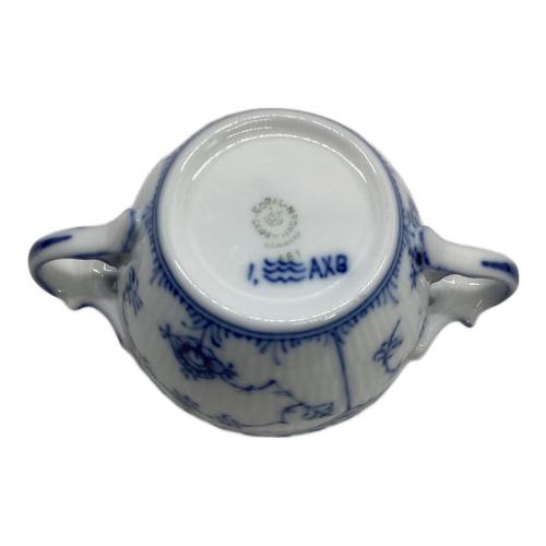 ROYAL COPENHAGEN (ロイヤル・コペンハーゲン) シュガーポット ブルーフルーテッド・プレイン