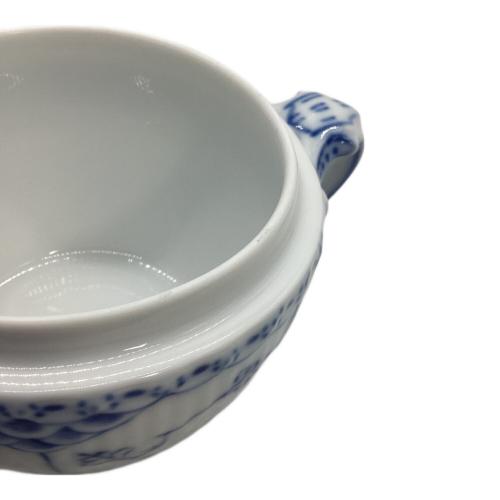 ROYAL COPENHAGEN (ロイヤル・コペンハーゲン) シュガーポット ブルーフルーテッド・プレイン