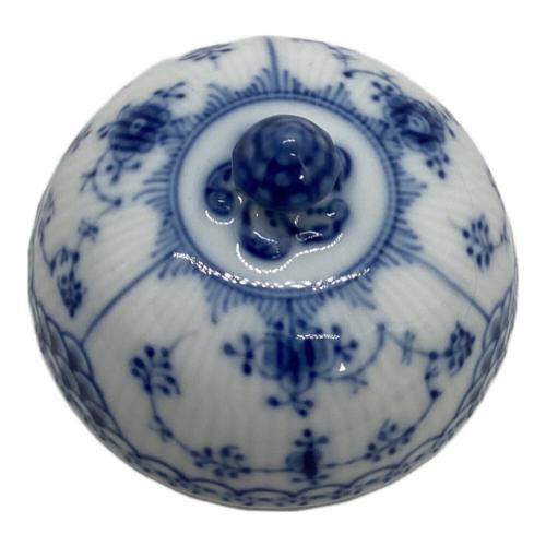 ROYAL COPENHAGEN (ロイヤル・コペンハーゲン) シュガーポット ブルーフルーテッド・プレイン