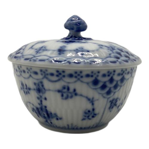 ROYAL COPENHAGEN (ロイヤル・コペンハーゲン) シュガーポット ブルーフルーテッド・ハーフレース