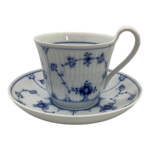 ROYAL COPENHAGEN (ロイヤル・コペンハーゲン) カップ&ソーサー ブルーフルーテッド・プレイン
