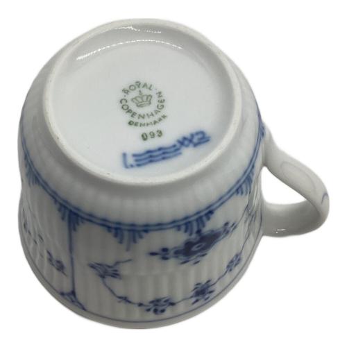 ROYAL COPENHAGEN (ロイヤル・コペンハーゲン) カップ&ソーサー ブルーフルーテッド・プレイン