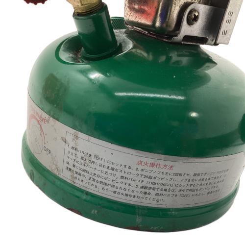 Coleman (コールマン) 533-739J ガソリンシングルバーナー 1996年製 DELUXESPORTSTER 2