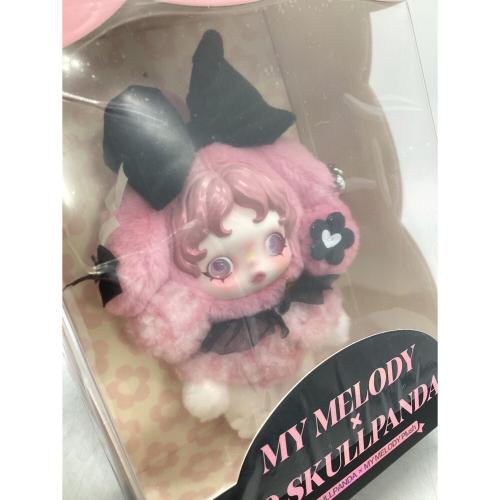 POP MART (ポップマート) SKULLPANDA × MY MELODY ぬいぐるみペンダント ヌイグルミ
