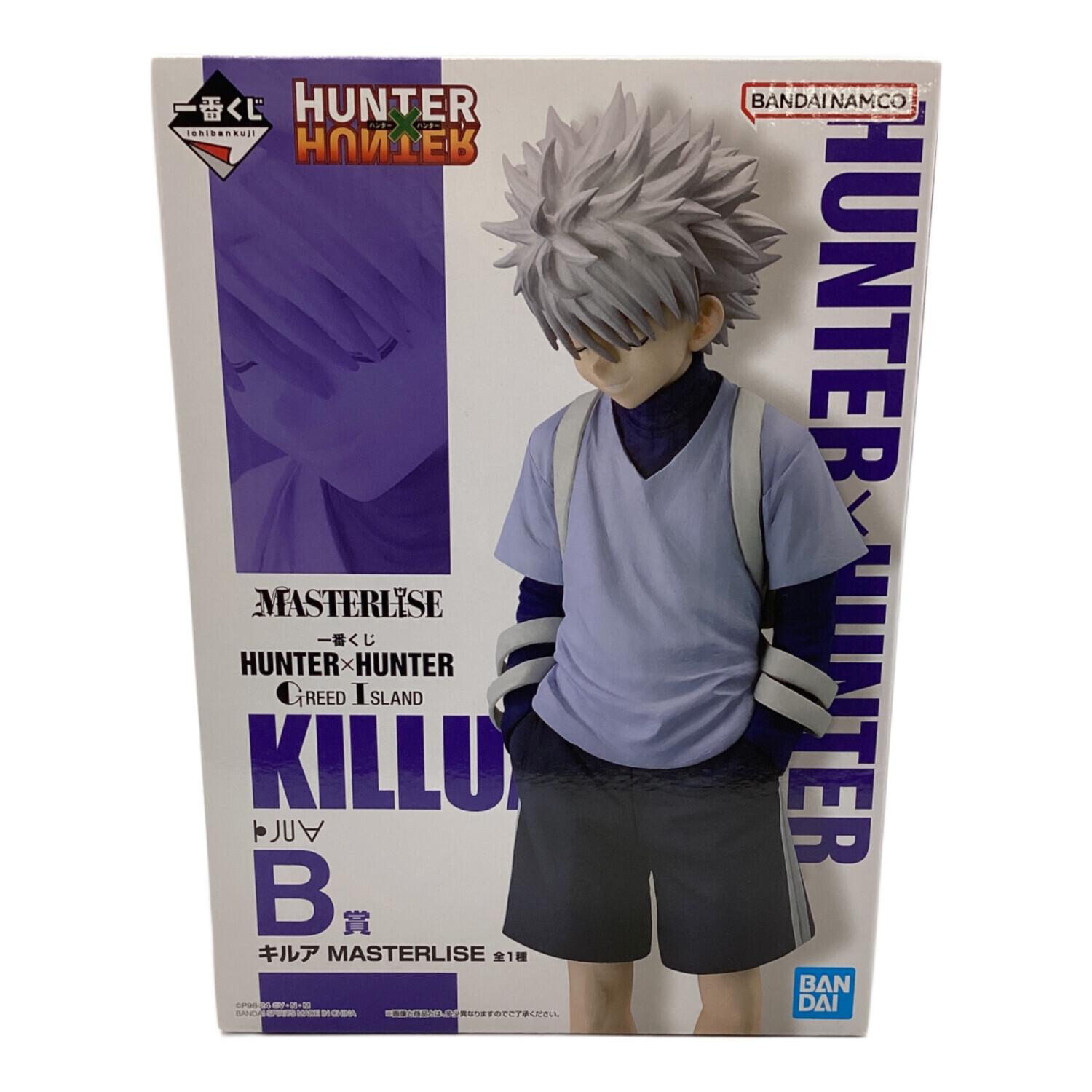 未開封 一番くじ ハンターハンター B賞　キルアフィギュア MASTERLISE BANDAI（バンダイ） B賞 キルア MASTERLISE HUNTER×HUNTER 一番くじ