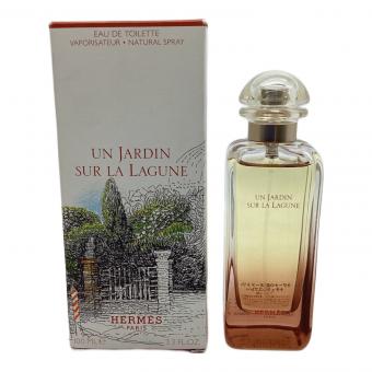 HERMES (エルメス) オードトワレ UN JARDIN SUR LA LAGUNE 100ml 残量80%-99% ラグーナの庭