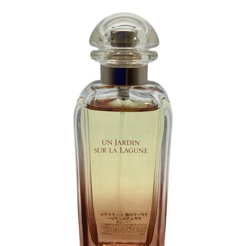 HERMES (エルメス) オードトワレ UN JARDIN SUR LA LAGUNE 100ml 残量80%-99% ラグーナの庭