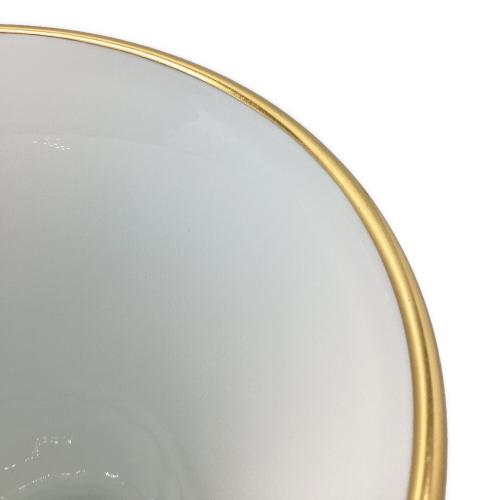 大倉陶園 (オオクラトウエン) 花瓶 バラと女性像 ブルー×ホワイト