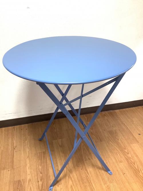 Fermob (フェルモブ) ビストロラウンドテーブル ブルー