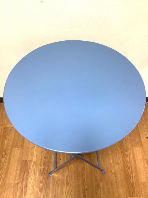 Fermob (フェルモブ) ビストロラウンドテーブル ブルー