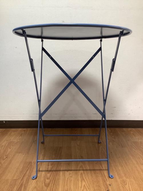 Fermob (フェルモブ) ビストロラウンドテーブル ブルー