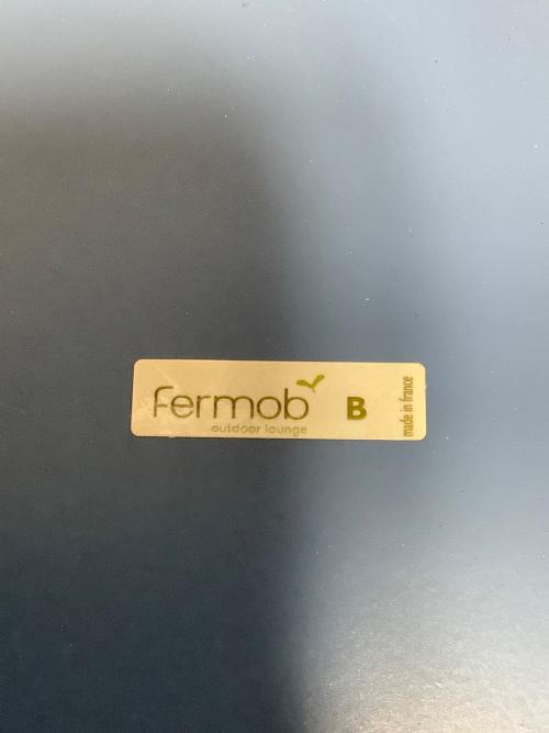Fermob (フェルモブ) ビストロラウンドテーブル ブルー