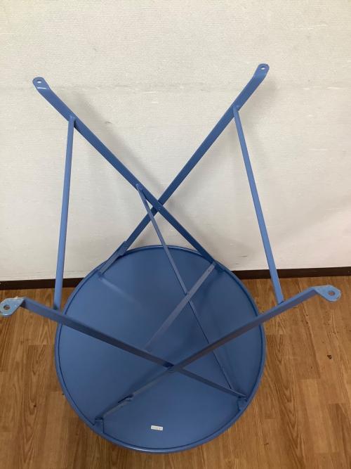 Fermob (フェルモブ) ビストロラウンドテーブル ブルー