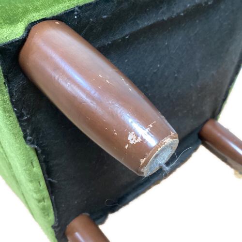 カリモク60 (カリモクロクマル) オットマン モケットグリーン