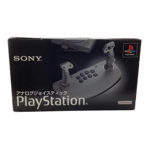 コントローラ SCPH-1110 アナログジョイスティック　年数経過の為ジャンク品として、保証なし