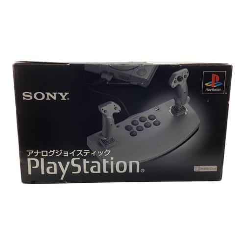 コントローラ SCPH-1110 アナログジョイスティック　年数経過の為ジャンク品として、保証なし