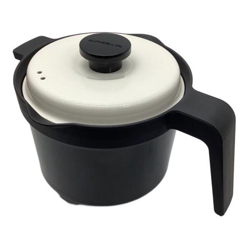 電子レンジ専用調理器具 ブラック レンジメート マグポット