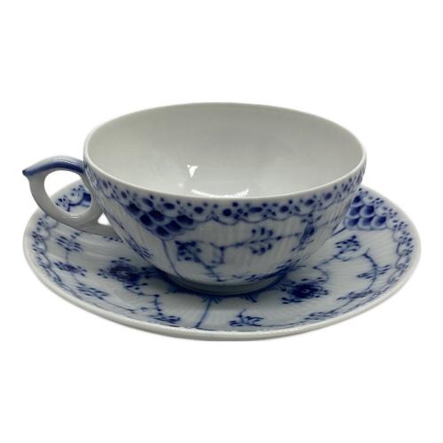 ROYAL COPENHAGEN (ロイヤル・コペンハーゲン) カップ&ソーサー 1/525 ブルーフルーテッド・ハーフレース