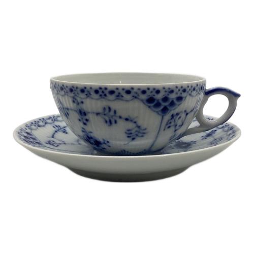 ROYAL COPENHAGEN (ロイヤル・コペンハーゲン) カップ&ソーサー 1/525 ブルーフルーテッド・ハーフレース