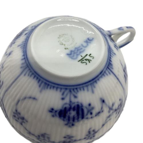 ROYAL COPENHAGEN (ロイヤル・コペンハーゲン) カップ&ソーサー 1/525 ブルーフルーテッド・ハーフレース