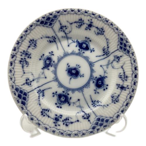 ROYAL COPENHAGEN (ロイヤル・コペンハーゲン) プレート 16cm 595 ブルーフルーテッド・ハーフレース