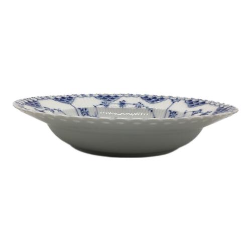 ROYAL COPENHAGEN (ロイヤル・コペンハーゲン) ディーププレート USED 20cm 1170 ブルーフルーテッド・フルレース