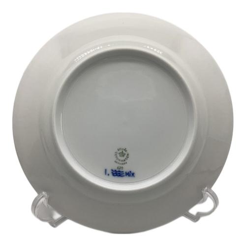 ROYAL COPENHAGEN (ロイヤル・コペンハーゲン) プレート 19cm 620 ブルーフルーテッド・ハーフレース