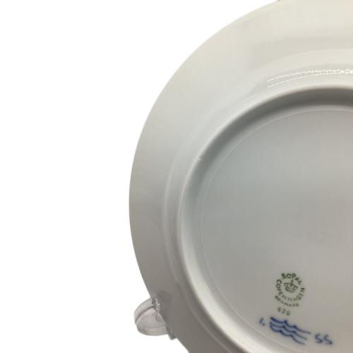 ROYAL COPENHAGEN (ロイヤル・コペンハーゲン) プレート 19cm 620 ブルーフルーテッド・プレイン