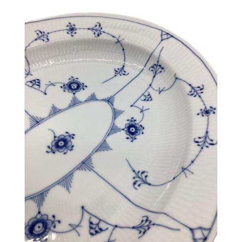 ROYAL COPENHAGEN (ロイヤル・コペンハーゲン) オーバルプレート 375 USED オーバルディッシュ ブルーフルーテッド・ハーフレース