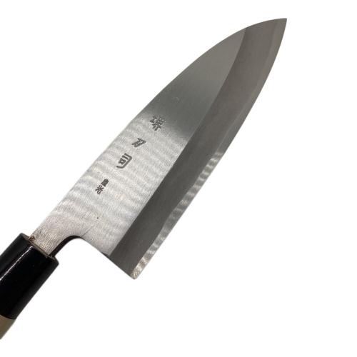 堺刀司 (サカイトウジ) 包丁 保管サビ・ヨゴレ有 シルバー