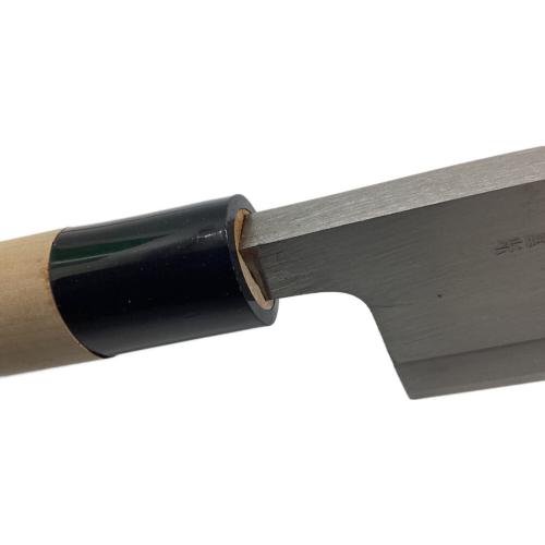 堺刀司 (サカイトウジ) 包丁 保管サビ・ヨゴレ有 シルバー