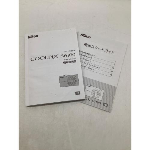 Nikon (ニコン) コンパクトデジタルカメラ COOLPIX S6100