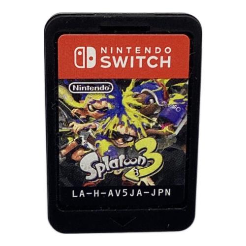 任天堂 (ニンテンドウ) スプラトゥーン3 Nintendo Switch用ソフト CERO A (全年齢対象)