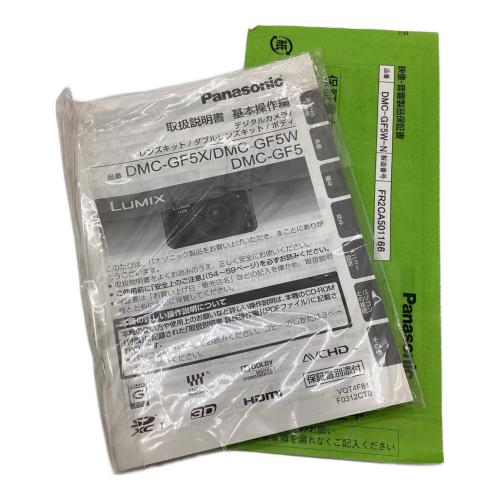 Panasonic (パナソニック) デジタル一眼レフカメラ DMC-GF5