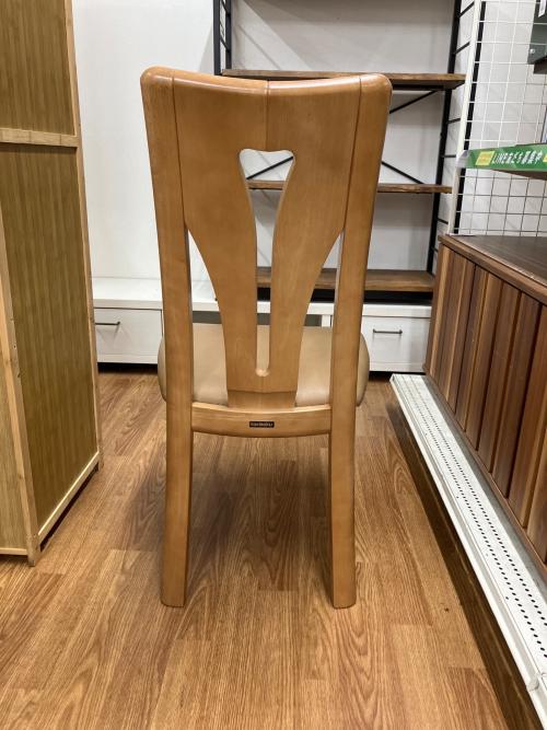 karimoku (カリモク) ダイニングチェアー ナチュラル×ベージュ