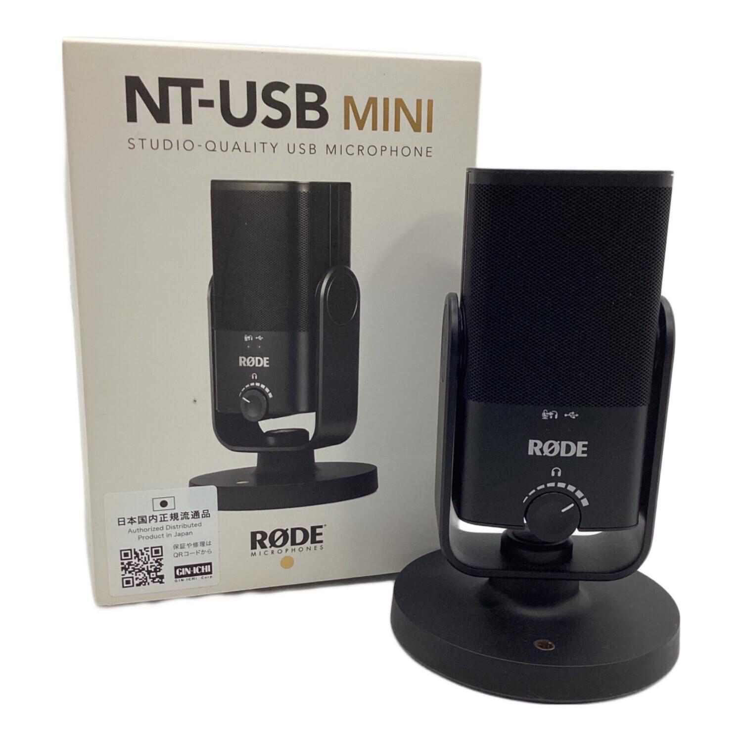RODE MICROPHONES (ロードマイクロフォンズ) マイクロホン NT-USB MINI